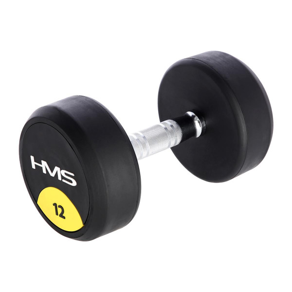 Гантель з фіксованою вагою HMS HG Pro 12кг Гантель з фіксованою вагою HMS HG Pro 12кг