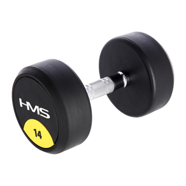 Гантель з фіксованою вагою HMS HG Pro 14кг Гантель з фіксованою вагою HMS HG Pro 14кг