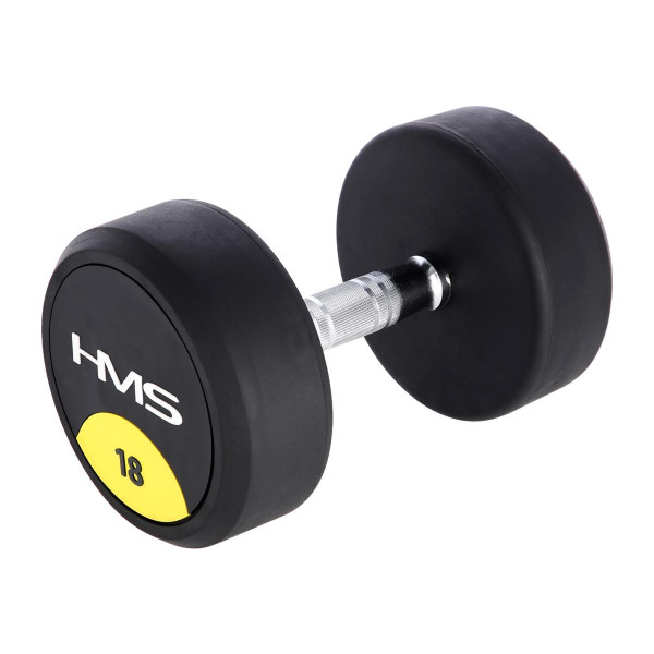Гантель з фіксованою вагою HMS HG Pro 18кг Гантель з фіксованою вагою HMS HG Pro 18кг