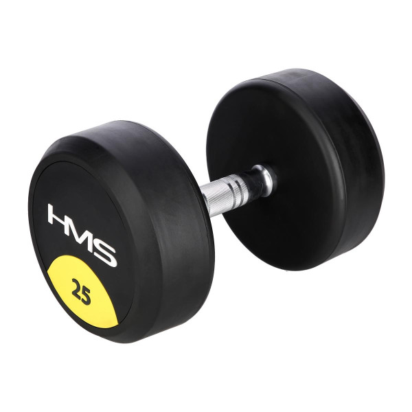 Гантель з фіксованою вагою HMS HG Pro 25кг Гантель з фіксованою вагою HMS HG Pro 25кг