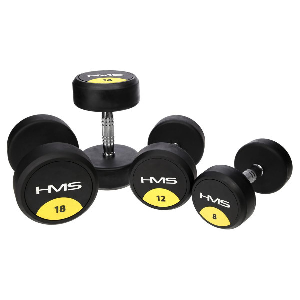Гантель з фіксованою вагою HMS HG Pro 37.5кг