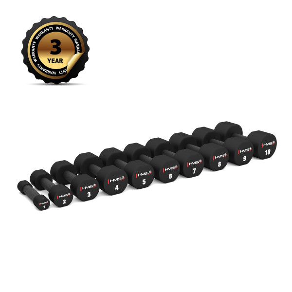 Гантельки 2x4кг HMS HPT04 