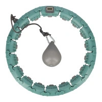 Хула-хуп з обважнювачем та лічильником FH03 зелений