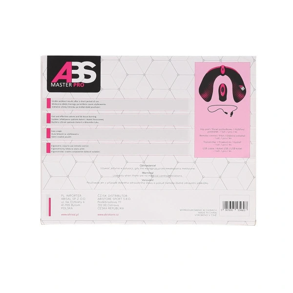 Електростимулятор м’язів сідниць HMS ABS Master Pro HIP Trainer