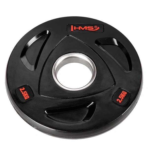 Диск олімпійський HMS TOX02 чорний 2.5 кг