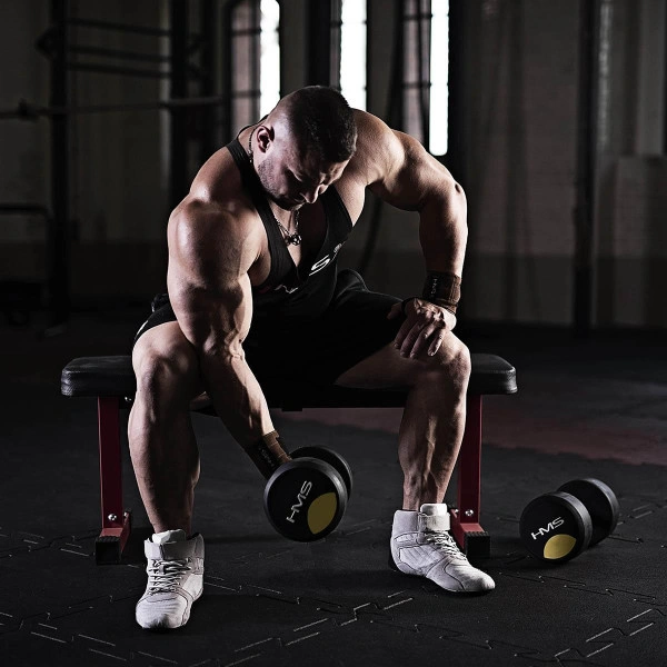 Гантель з фіксованою вагою HMS HG Pro 20кг